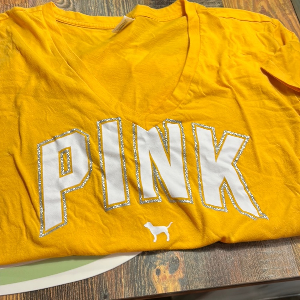 Pink Brand v cut shirt